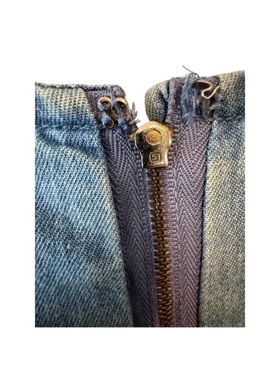 Vintage Bedford Fair Lifestyles Denim Jumpsuit - 16 - Picture 10 of 12